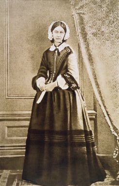 History of nursing - a photo of Florence Nightingale