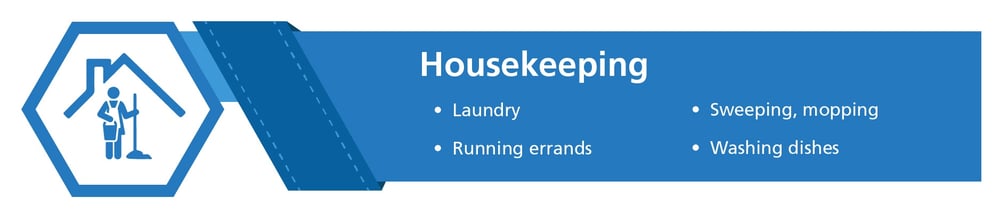 Home health aide duties: housekeeping